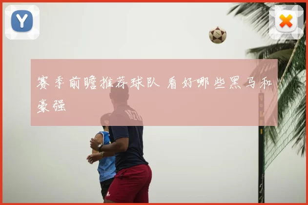 赛季前瞻推荐球队 看好哪些黑马和豪强