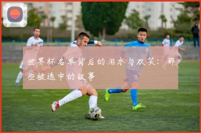 世界杯名单背后的泪水与欢笑:那些被选中的故事